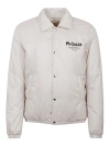 Alexander Mcqueen Man Jacket Light Grey Size 40 Polyester In White
