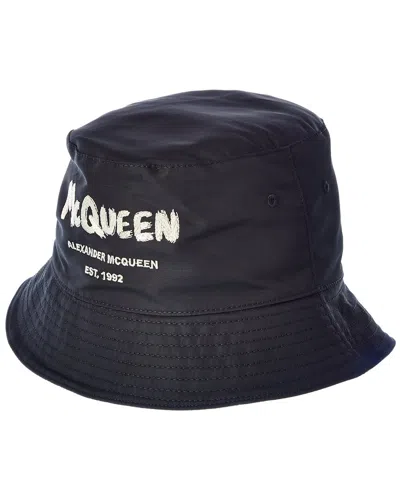 ALEXANDER MCQUEEN ALEXANDER MCQUEEN GRAFFITI BUCKET HAT