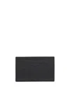 Alexander Mcqueen Graffiti Card Holder Accessories In Black