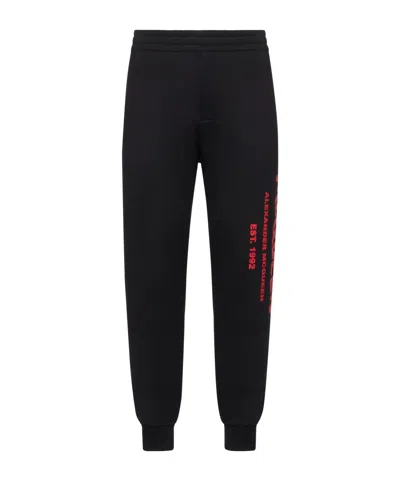 ALEXANDER MCQUEEN ALEXANDER MCQUEEN GRAFFITI PRINTED TRACK TROUSERS