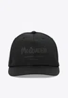 Alexander Mcqueen Alexander Mc Queen Mc Queen Graffiti Cap In Black