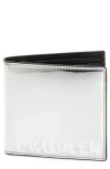 ALEXANDER MCQUEEN ALEXANDER MCQUEEN GRAFFITI LOGO BIFOLD WALLET