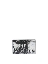 Alexander Mcqueen Alexander Mc Queen Mc Queen Graffiti Card Holder In Black