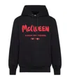 ALEXANDER MCQUEEN ALEXANDER MCQUEEN GRAFFITI LOGO HOODIE