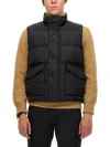 Alexander Mcqueen Men's Graffiti Logo Print Down Vest