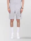 Alexander Mcqueen Bermuda Shorts With Graffiti Logo Print