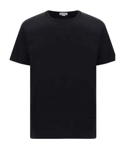 Alexander Mcqueen Graffiti Logo-print T-shirt In Black
