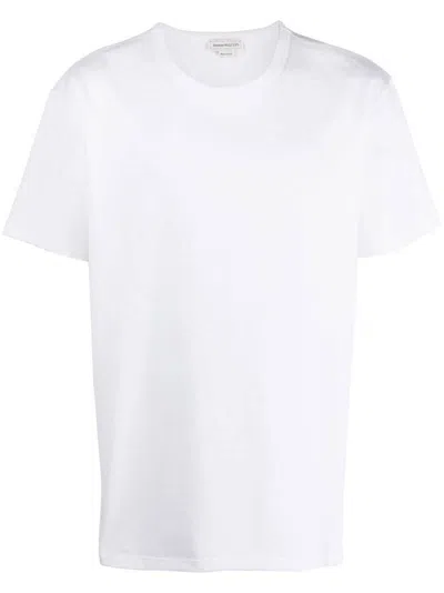 Alexander Mcqueen Graffiti Logo-print T-shirt In White