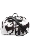 Alexander Mcqueen Graffiti Logo-print Tote Bag In White