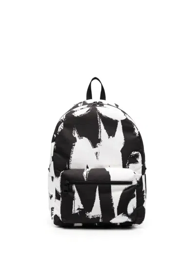 Alexander Mcqueen Graffiti-print Backpack