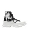 Alexander Mcqueen Tread Slick Sneakers In White