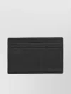 Alexander Mcqueen Graffiti Rectangular Card Holder In Black