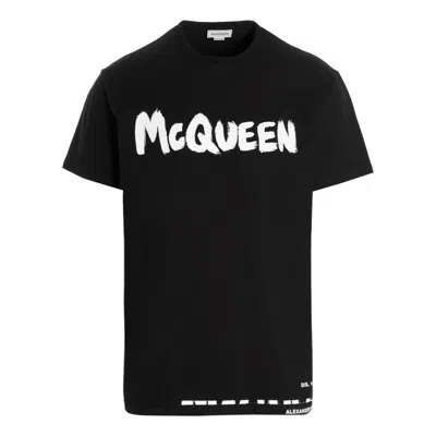 Alexander Mcqueen Graffiti T-shirt 'black'