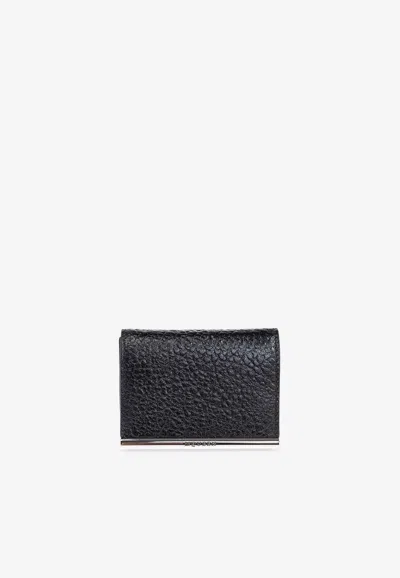 ALEXANDER MCQUEEN GRAINED LEATHER CLUTCH BAG