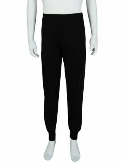 Pre-owned Alexander Mcqueen Graphic Print Joggers W/ Tags In Black
