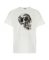 Alexander Mcqueen Graphic-printed Crewneck T-shirt In White