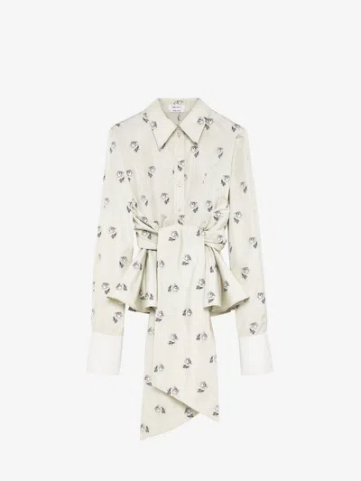 Alexander Mcqueen Green In Light Green