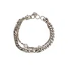 Alexander Mcqueen Chain-link Bracelet In Metallic