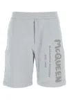 Alexander Mcqueen Mcqueen Men Bermuda Stampa Logo