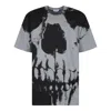 Alexander Mcqueen Grey Cotton Clothing T-shirts And Polos In Multi