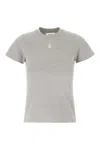 Alexander Mcqueen Cotton T-shirt In Grey Melange