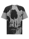 Alexander Mcqueen Skull T-shirt In Grey