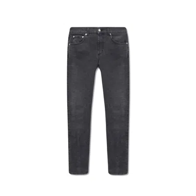 Alexander Mcqueen Grey Denim Jeans