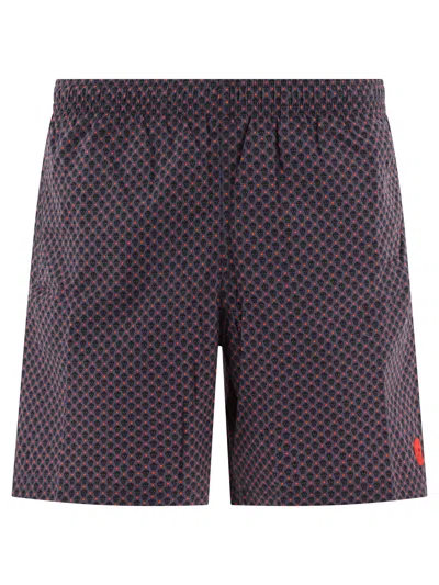 Alexander Mcqueen Grey Polyamide Swimwear In Gray