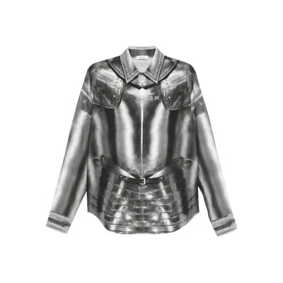 ALEXANDER MCQUEEN ALEXANDER MCQUEEN GREY SHIRTS MEN