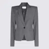 Alexander Mcqueen Coats & Jackets In Grey