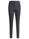 Alexander Mcqueen Trousers Back Pockets Belt Loops Front Pleats In Gray