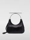 Alexander Mcqueen Mcqueen T-bar Crossbar Leather Handbag In Black