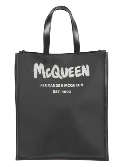 Alexander Mcqueen Handbag In Black