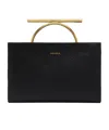 Alexander Mcqueen Handbag With Metal Handle In Black