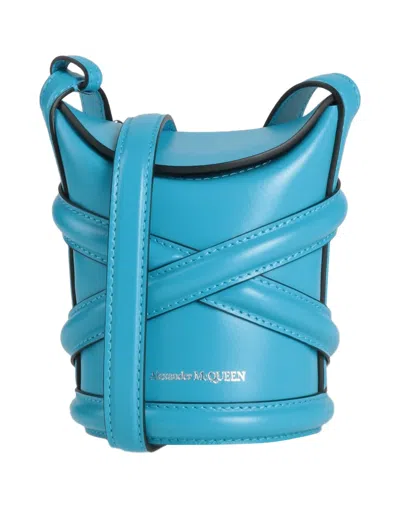Alexander Mcqueen Handbags In Azure