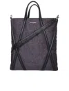 Alexander Mcqueen Mcqueen Bag In Nylon And Leather In Black