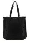 Alexander Mcqueen Tote Bag Large The Edge In Black