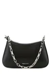 Alexander Mcqueen Mini T-bar Chain Shoulder Bag In Black