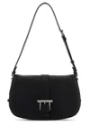 Alexander Mcqueen Alexander Mc Queen Satchel Black Leather Shoulder Bag In Black