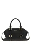 Alexander Mcqueen Small Farringdon Handbag Shoulder Strap In Black