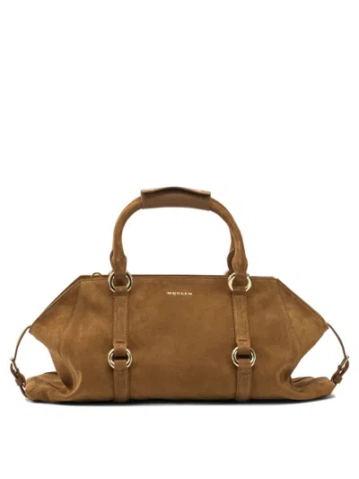 Alexander Mcqueen Handbags In Brown