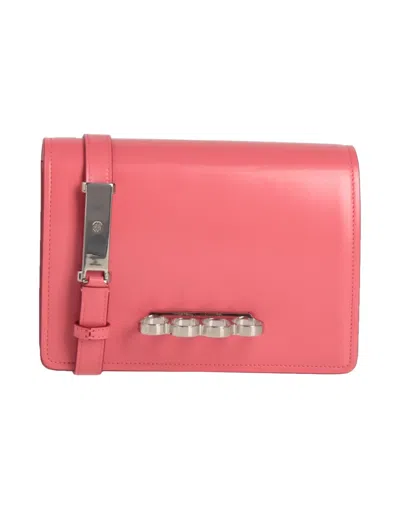 Alexander Mcqueen Handbags In Coral