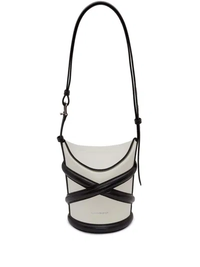 Alexander Mcqueen Handbags In Soft Ivory/black