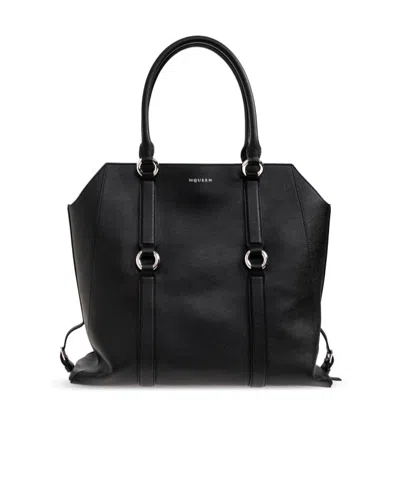 ALEXANDER MCQUEEN ALEXANDER MCQUEEN FARRINGDON STRUCTURED TOTE BAG