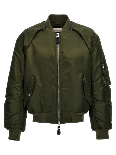 ALEXANDER MCQUEEN ALEXANDER MCQUEEN 'HARNESS' BOMBER JACKET