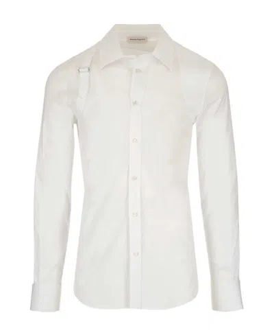 Alexander Mcqueen Harness Button-up Shirt In Multi