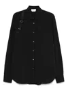 Alexander Mcqueen Shirt Mcqueen Men Color Black In Black