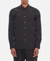 Alexander Mcqueen Harness Cotton Shirt In Black