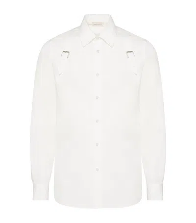 Alexander Mcqueen Harness-detail Shirt In White