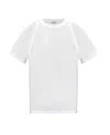 Alexander Mcqueen Harness Cotton-jersey T-shirt In White
